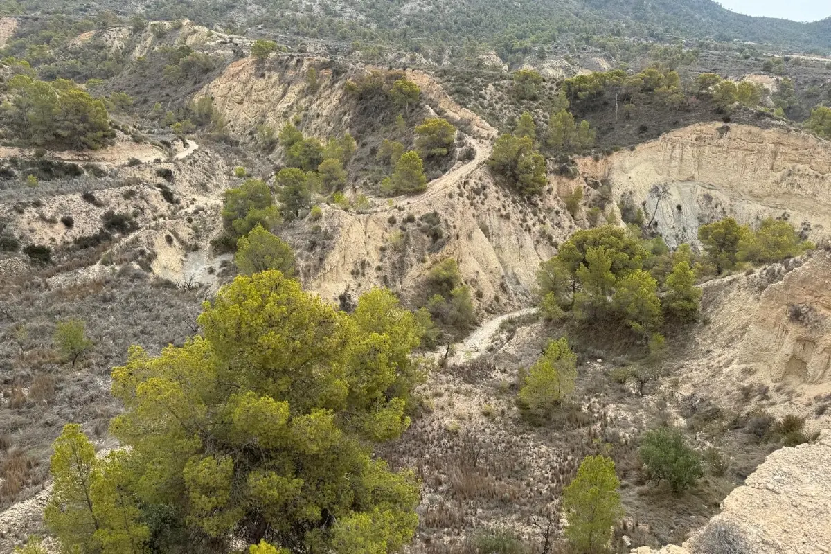 Amazing landscape Rio Chicamo - Murcia - Spain