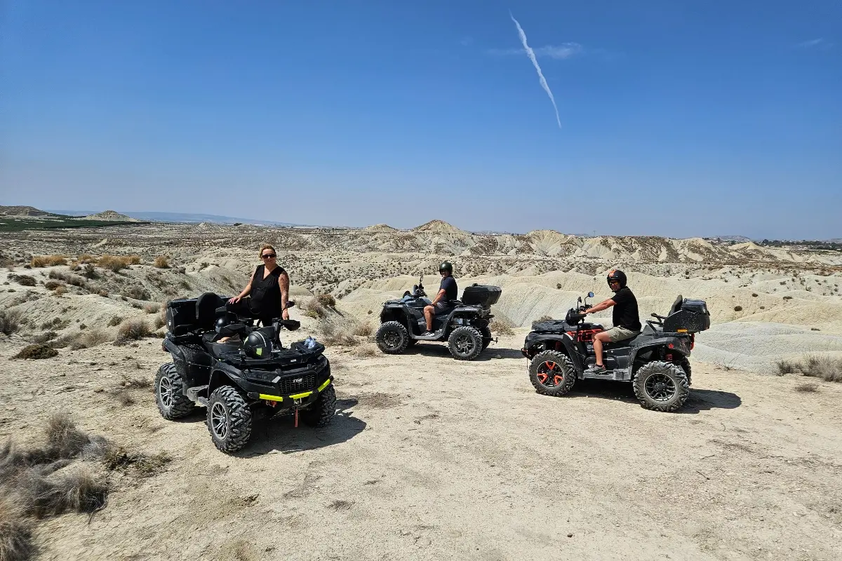 quad drivers in het Murcia area