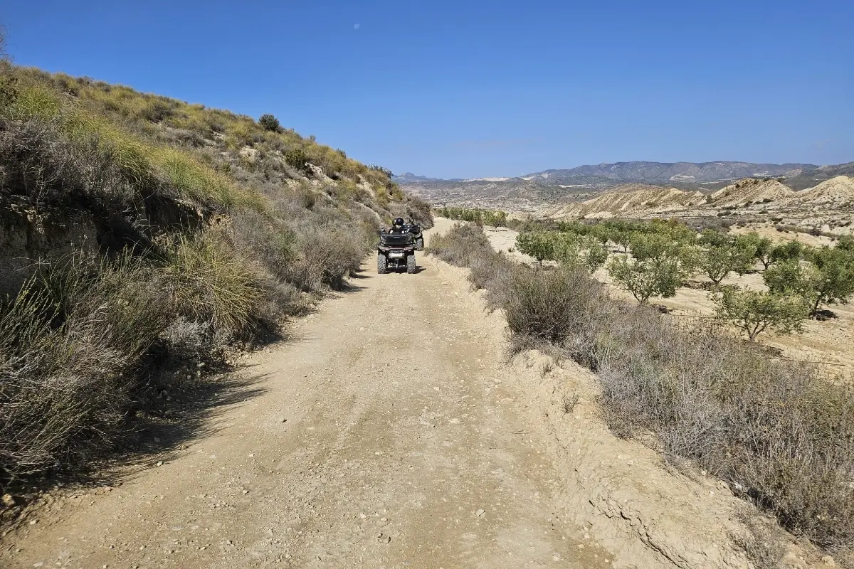 quads driving in Murcia with hondon events